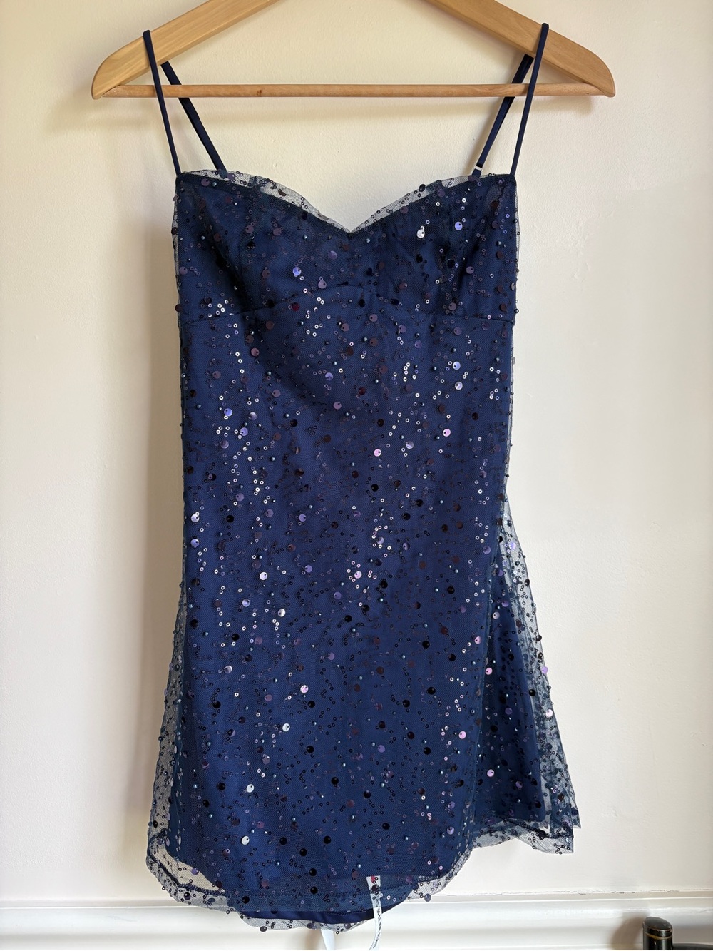 Lucy in the Sky Navy Sequin Mini Dress